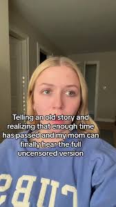 If spilling the tea to my mom was a sport I would have an olympic gold medal