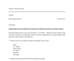 Surat permohonan biasanya dipakai oleh seseorang, organisasi, instansi, atau badan usaha untuk mengajukan suatu permohonan secara formal kepada pihak lain. Contoh Surat Akuan Kebenaran Tuan Tanah Contoh Surat