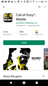 The New Call Of Duty Mobile Game Has Ads That Finish And Automatically Puts You In The Play Store Assholedesign