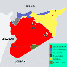 The new country lacked political stability and experienced a series of military coups. Syrian Civil War Map February 2021 Mapporn