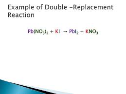 In double replacement, both reactants are compounds, each with a cation part and an anion part. Classification Of Chemical Reactions