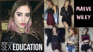 Maeve Wiley Makeup Tutorial and Look Book | Sex Education - YouTube