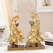 Check spelling or type a new query. Resin Crafts Golden Peacock Statues Home Decoration Accessories Statuettes Home Decoration Decor For Home Interior Buy At The Price Of 48 86 In Aliexpress Com Imall Com