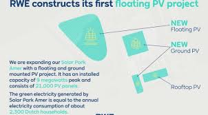Rwe gestaltet weltweit die nachhaltige zukunft der energieversorgung. 13 400 Solar Panels On A Lake Rwe Constructs Its First Floating Photovoltaic Project Reve News Of The Wind Sector In Spain And In The World