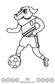 Fussball Ausmalbilder Spielfeld Ball Fussballfieber Babyduda Malbuch