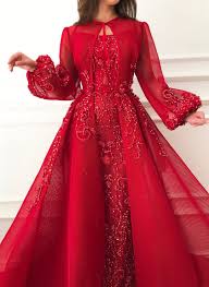 Details Red Cherry Dress Embroidery Fabric Design With Mesh Net Fabric Handmade Embroidery Design Sirene Shape Gowns Dresses Dresses Fashion Dresses