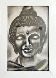 Today is buddha purnima, on this occasion, i am presenting before you the drawing of lord buddha. Lord Buddha Art Painting Ini Institute Of Fine Arts