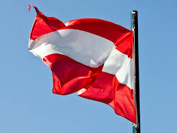 The flag of austria (flagge österreichs) is considered to be one of the oldest national symbols and comes in second after denmark's as the oldest national flag in the world. Datei Austrian Flag Jpg Wikipedia