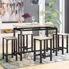 Our dining furniture options have you covered, no matter the size and layout of your room or how many people you need to seat. Bar Counter Height Dining Sets On Sale Now Wayfair
