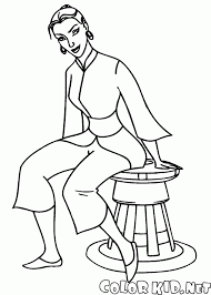 Splatoon coloring pages marina ida. Coloring Page Marina