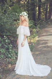 White party dress women, long white summer party dress. 25 Whimsical Beautiful Bohemian Wedding Dresses Deer Pearl Flowers