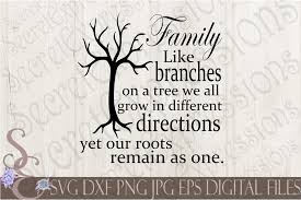 Free shipping on orders over $25 shipped by amazon. Family Like Branches Svg By Secretexpressionssvg Thehungryjpeg Com