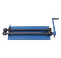 Macchina per flessioni rotonde manuale, 460 mm, per la lavorazione della  lamiera, con rulli profilati, per la flessione : Amazon.it: Fai da te