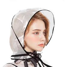 Dream Rain Bonnet Plastic #0147 (pack Of 12) #0147 1 Dream World Women Rain  Bonnet Deluxe Luxury DRE147