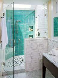 A Coastal Inspired Guest Bathroom Bathroom Tile Designs Bathroom Shower Design Bathroom Makeover