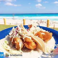 Mexican street food in ensenada, mexico!! Fa Condesa Cancun On Instagram Looking For A Snack Try Our Very Popular Fish Tacos At La Cevicheria Thanks For Sharing Briebemis Fish Tacos Snacks Eat