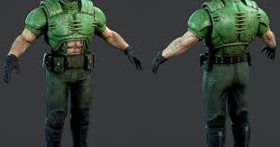 Doom Guy Pack 3d Models Doom Slayer Meme Guys