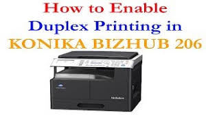 Home » help & support » printer drivers. How To Enable Duplex Printing In Konika Bizhub 206 à¤¹ à¤¦ à¤® Youtube