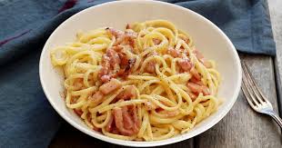 epingle par nadine lopez sur pasta recette pate carbonara pates carbonara recette pate