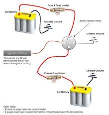 200 Amp Relay And Automotive Battery Isolator Dual Battery Setup Car Battery Repair