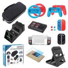 Shop video games & more at target™ Oivo Accessories Bundle For Nintendo Switch Accessories Kit With Carrying Case Screen Protector Charging Dock Joycon Grips Por Controller Cover More 12 In 1 Buy Online In India At Desertcart In