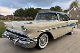 Image result for Starlight Yellow 1957 Pontiac