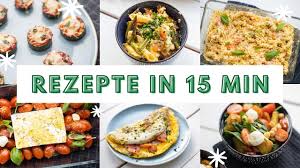 Check spelling or type a new query. Schnelle Rezepte Fur Den Feierabend Zubereitung Unter 15 Min Rezepte Schnell Und Einfach Youtube