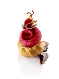 Sorbet Framboise Bio En Coque De Chou Magret De Canard Fume Peau Grille Creme De Vinaigre Balsamique La Compagnie Des Desserts Recette Sorbet Framboise Recette Sorbet Magret De Canard Fume