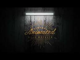 Download 10 Animated Logo Mock Ups Pre Designed Photoshop Graphics Creative Market