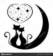 Disegni Di Gatti Innamorati Ricerca Google Disegni Di Gatti Illustrazione Vettoriale Gatti