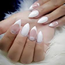 Thanks to celebs like lady gaga, fergie and rihanna for bringing back this popular style from the 1950's and 60's. Cute Short Stiletto Nails Nail And Manicure Trends