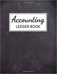 Accounting Ledger Book Accounting Ledger Book For Small Business Blackborad Cover Simple Cash Book Accounts Bookkeeping Journal In 2020 Bookkeeping Books Accounting