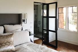 We specialize in sliding door repair, replacement services, glass and window replacement and installation, pocket door service, screen door replacements. Interior Steel Pivot Door Yuhl Residence Modern Bedroom San Diego By Maiden Steel