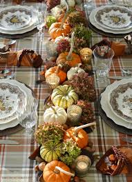 At The Table Fall S Last Hurrah And Cornucopia Napkin Fold Thanksgiving Table Centerpieces Fall Table Decor Thanksgiving Table Settings