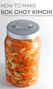 Bok Choy Kimchi In Sonnet S Kitchen Recipe Fermented Foods Canning Recipes Kimchi