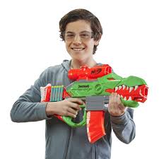 Ich biete die ex spielzeuge von meinem sohn an. Nerf Dinosquad Rex Rampage Nerf