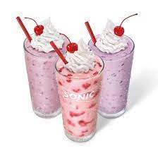 Fast Food News Sonic Real Fruit Berry Shakes Fruit Milkshake Food Fruit Shakes