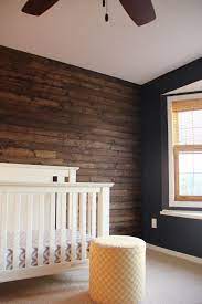 Holydecot peel and stick wood wall panels, real wood, solid wood planks diy easy peel and stick application, rustic reclaimed barn wood paneling for accent walls, brown gray combinations, 10.6 sq. The Great Wall Wasting Time Wisely Interer Detskaya V Derevenskom Stile Detskaya Komnata Malchikov