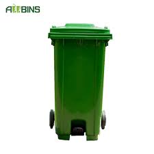 Black And Yellow Storage Bins With Wheels 100l Outdoor Street Square Plastic Yellow Dustbin Dustbin Outdoor Trash Cans Trash Bins