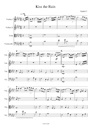 Is creating easy sheet music for violin & lessons, hints & tips. 14 Kiss The Rain Flute Music Sheet Pics Beauty Flute Sheet Music