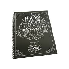 Exploring the rich history of japanese ink drawings and making readily tattooable images were the priorities of this third book in the classic flash series. Blood Sweat Script Tattoo Flash Design Book