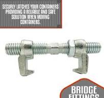 280mm | Bridge Fitting | Shipping Container Clamp | 4-PACK