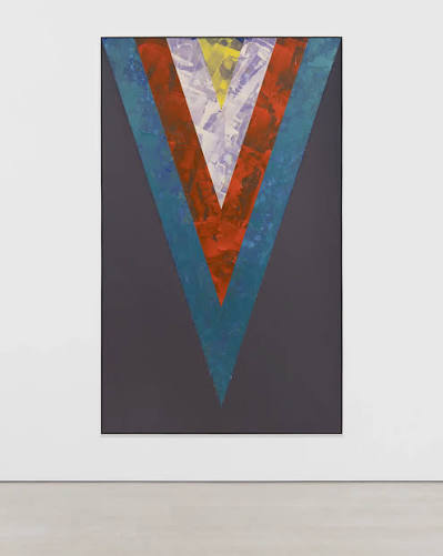 Work by Kenneth Noland