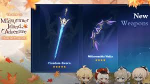 Genshin Impact' Update 2.2 Reveals Two New Powerful Weapons