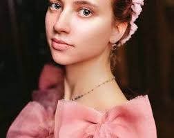 Gone With the Wind Rose Dress, 1860s Ball Gown, Victorian Crinoline Dress