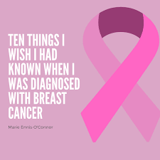 However, if you notice a change, it's important to see your gp (local doctor) as soon as you can. Ten Things I Wish I Had Known When I Was Diagnosed With Breast Cancer Patient Empowerment Network