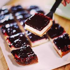 It is so easy, it's illegal. The Pioneer Woman Ree Drummond Blackberry Cheesecake Squares Coming Up Next On Food Network Facebook