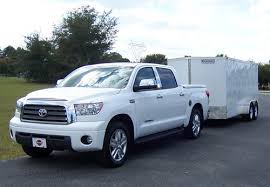 Some tell us we can't tow anything of a decent size without the 5.7l. Toyota Tundra Towing Basics What To Know Before You Tow Tundra Headquarters Blog