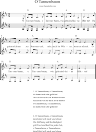 Die besten quellen für kostenlose noten und texte. Trumpet O Tannenbaum D