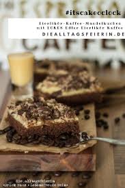 Butter und zucker mit einem handrührgerät schaumig rühren. Werbung Eierlikor Kaffee Mandelkuchen Mit Streuseln Eckes Edler Eierlikor Meets Kaffee Diealltagsfeierin De